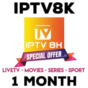 IPTV8K Premium 1 Month